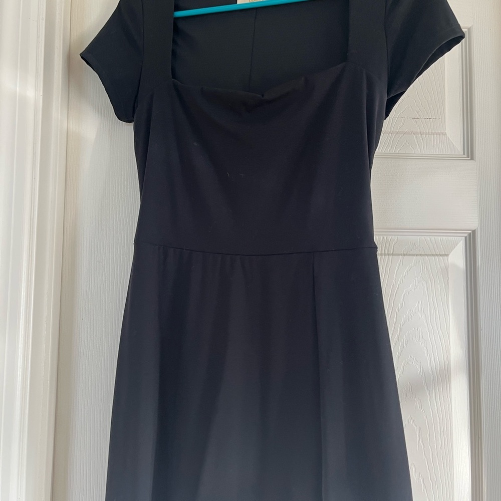 Elegant Black Mini Dress